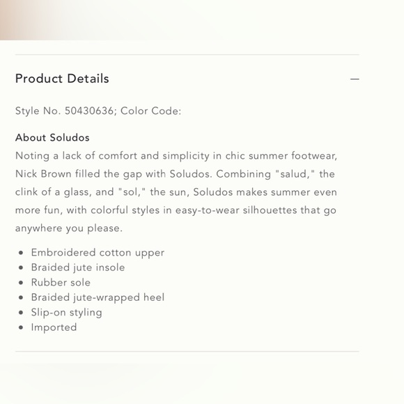 NIB Soludos Frayed Floral Espadrille Mules Size 8.5 - Picture 10 of 10